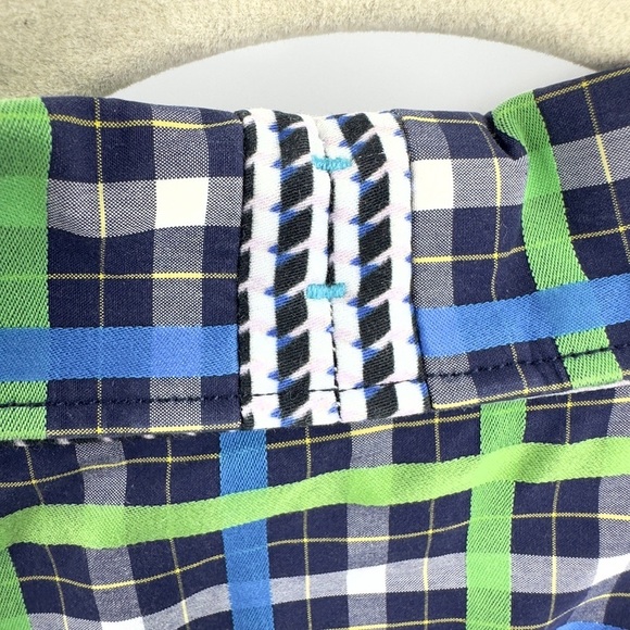 Robert Graham Button Down Shirt Mens Large Flip Cuff Tailored Fit Colorful Prep - Picture 7 of 12